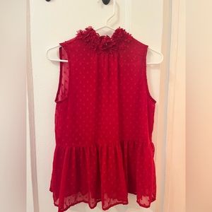 Zara High-Neck Top